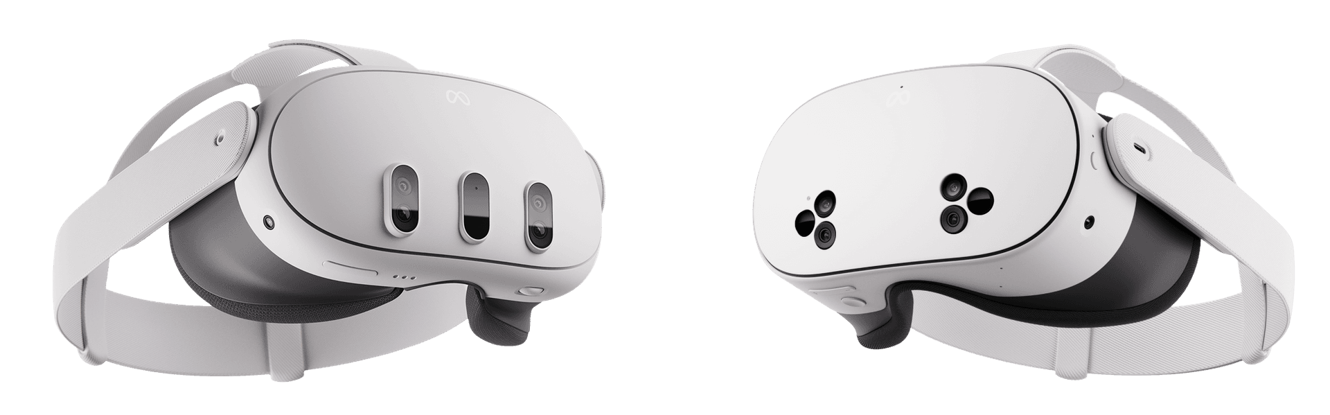 Meta Quest 3 および Meta Quest 3S ヘッドセット製品画像